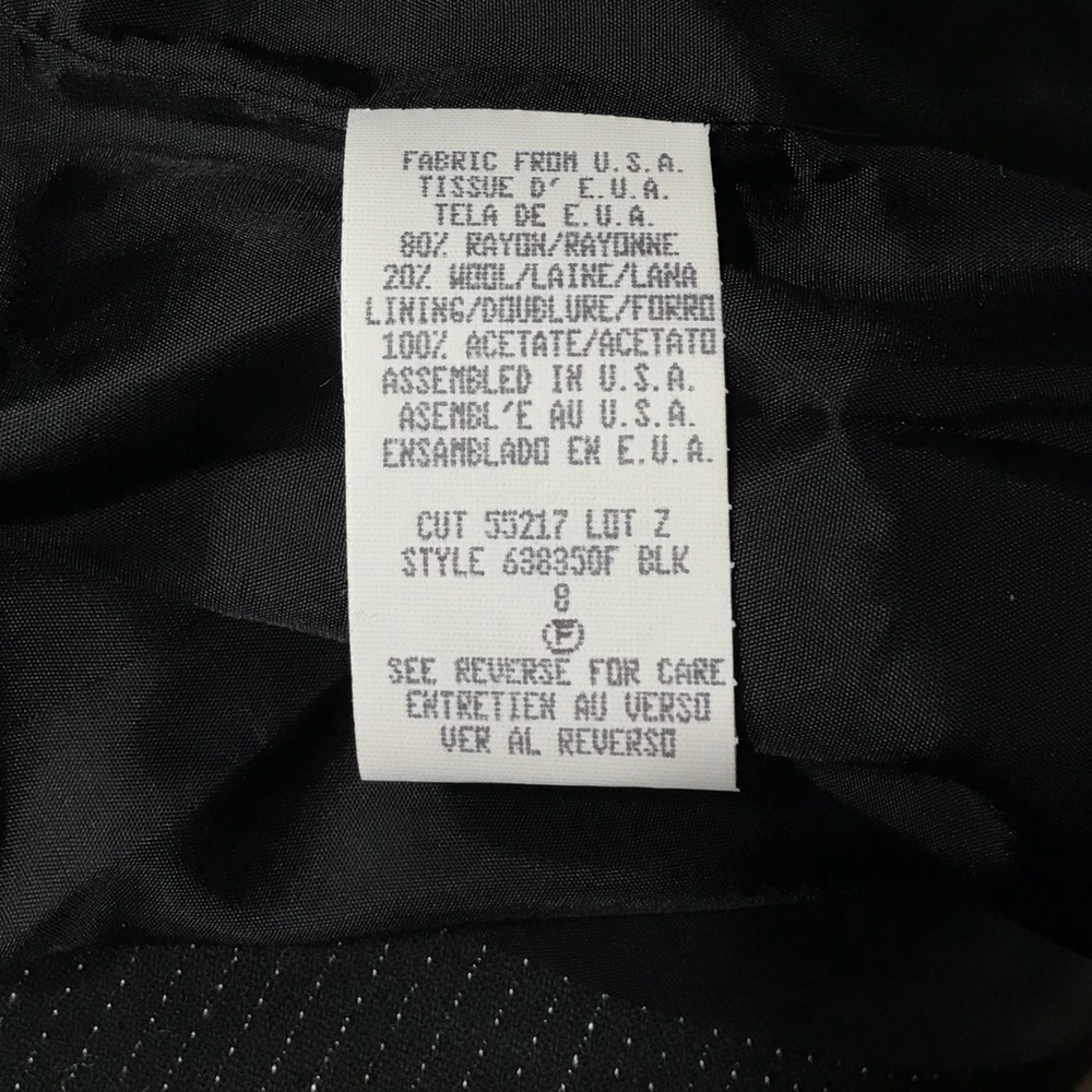 🍒 Carole little professional black blazer coat 8 - Picture 4 of 5